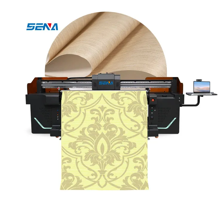 Digital Sangat Stabil Pengoperasian Inkjet Printer Format Besar Printer Roll to Roll untuk Wallpaper Tekstil Kulit Kain Tempel Mobil