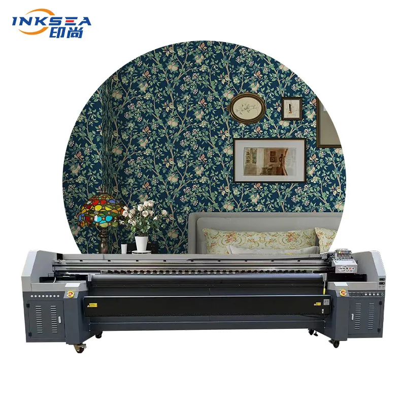 Poster Pola Spanduk Luar Ruangan Diy Plotter Printer Format Lebar I3200 Nosel 1.6M Printer Mesin Sublimasi