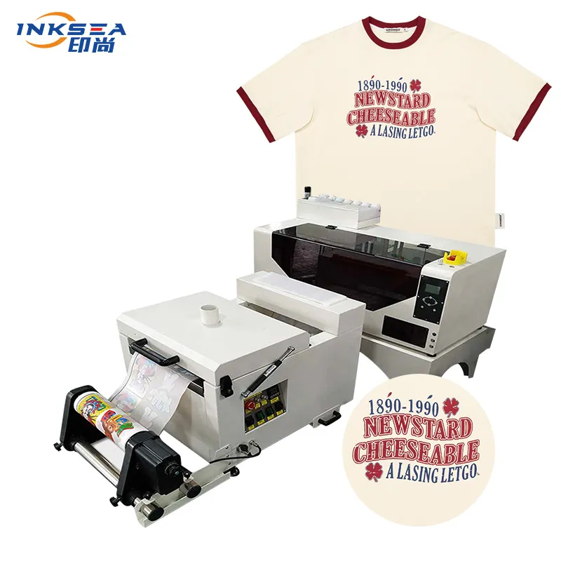 Dtf skrivare Epson Print Head A3 Pet film färg utskrift maskin T-shirt kläder digital skrivare T-shirt värmeöverföring