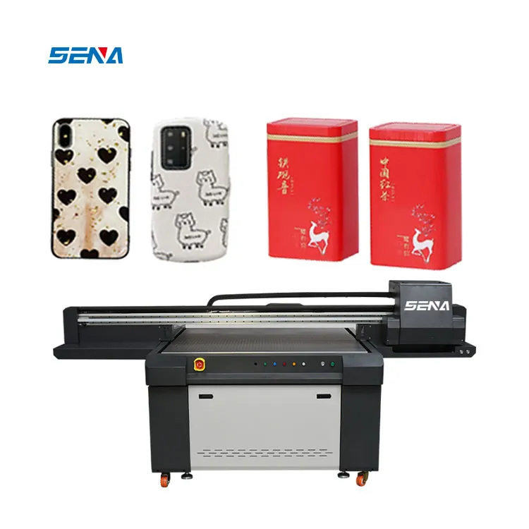 Eco Friendly 1.3*0.9m Large Format UV Inkjet Flatbed Printer 3D Economical for Direct To Pen Phone Case Bottle Mug Golf PVC Card