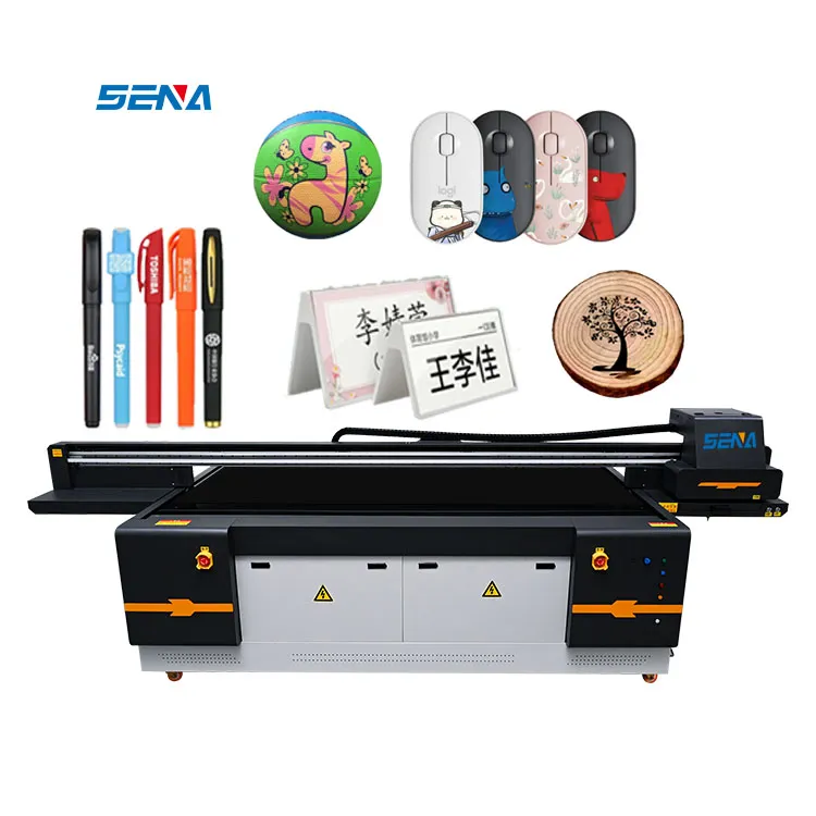 Ramah Lingkungan 2513 A0 A3 Printer Digital Printer Tipe Pelat Inkjet Printer UV Flatbed untuk Casing Ponsel Kayu Ubin PVC Kulit