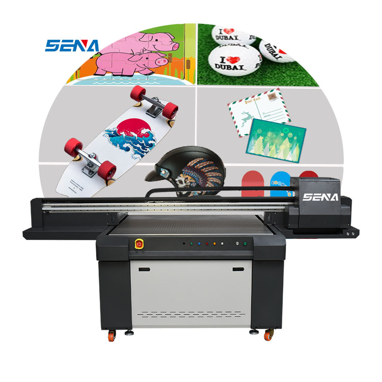 Eco Solvent 3D Heat Press Printer A2 A3 A4 Printing Machine 1390 For Film Pen Phone Case Bottle Mug Golf Pvc Card UV DTF Printer