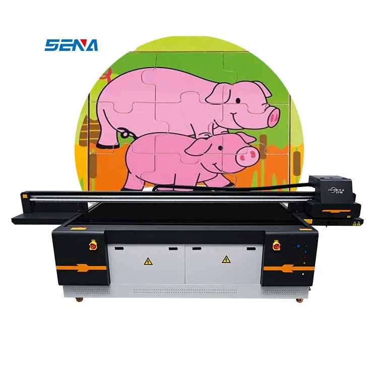 Eco Solvent Large Format Printer 2.5*1.3m UV Inkjet Flatbed Printer CMYKW Varnish for 3D Phone Case Label Glass Acrylic PVC Card