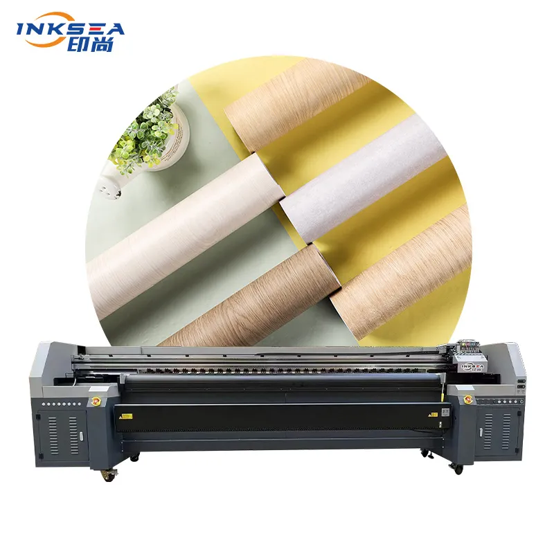 Eco-solvent Plotter Epson Print Head Scanning printing Wide format printer 3.2M 3D wallpaper with T-shirt fabric swimsuit fabric