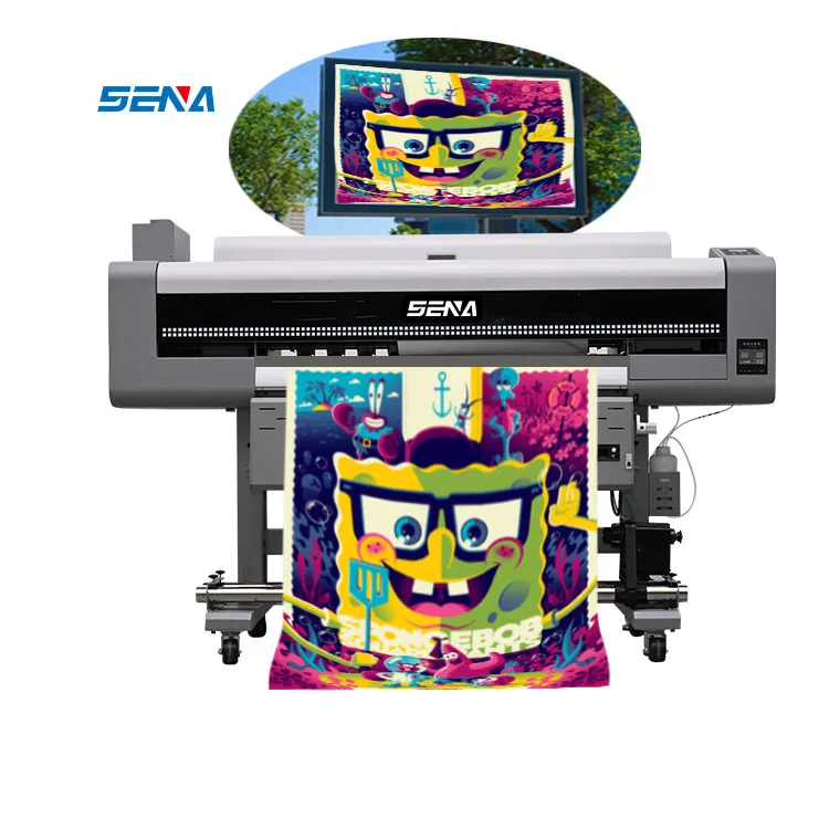 Eco Solvent Wide Format Printer 3D Digital Rolling Printer Machine