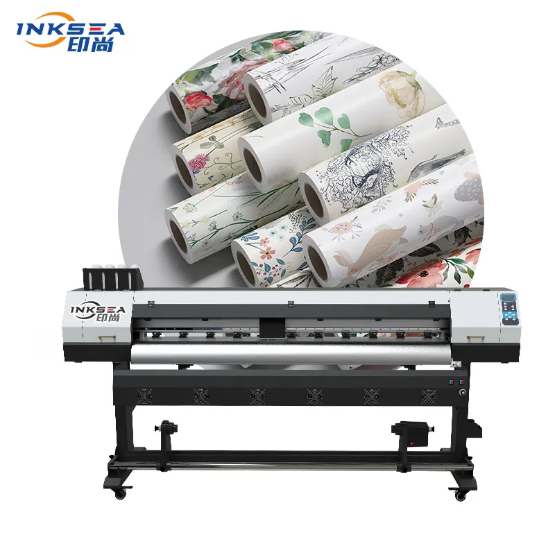 Pabrik Langsung 1.6 M 6 Kaki Nosel Ganda Format Besar Printer Pelarut Ramah Lingkungan Printer Lebar Mesin Cetak Terpal Terbaik