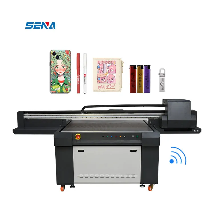 Factory Direct Sale Flatbed Uv Printing Machine 1390 UV Printer For Mobile Phone Case Wine Bottle Thermos Cup Packaging Box