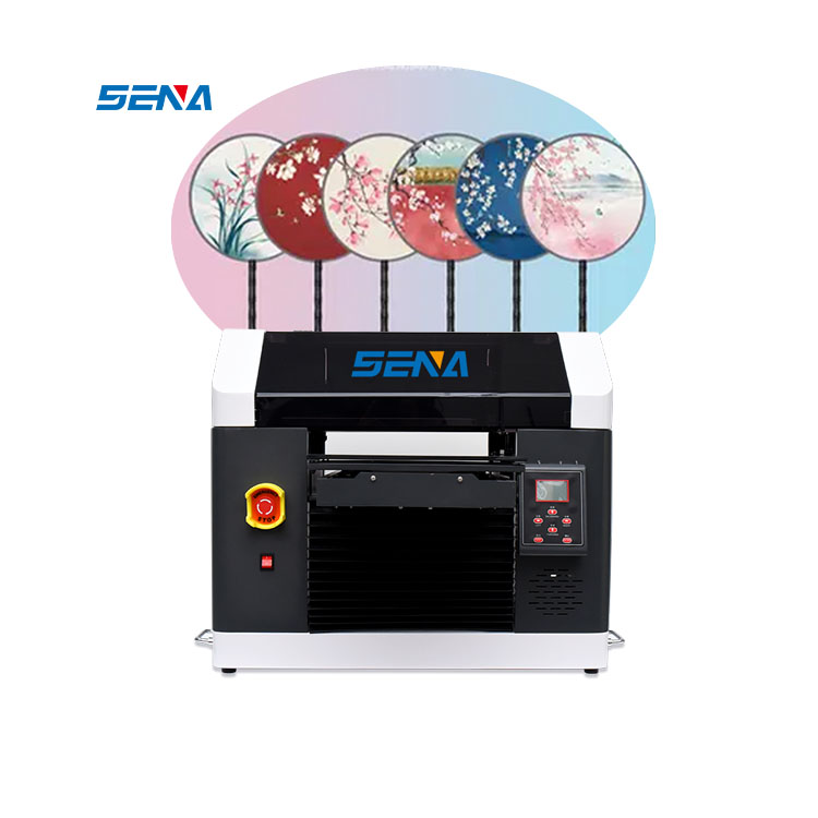 Factory Direct Sale Newly Produced A3 Mini Format Automatic Toy LOGO UV Flatbed Printer For Leather PVC Tiles Wood Phone Caseaper AB Film Plastic Acrylic Uv Flatbed Printer