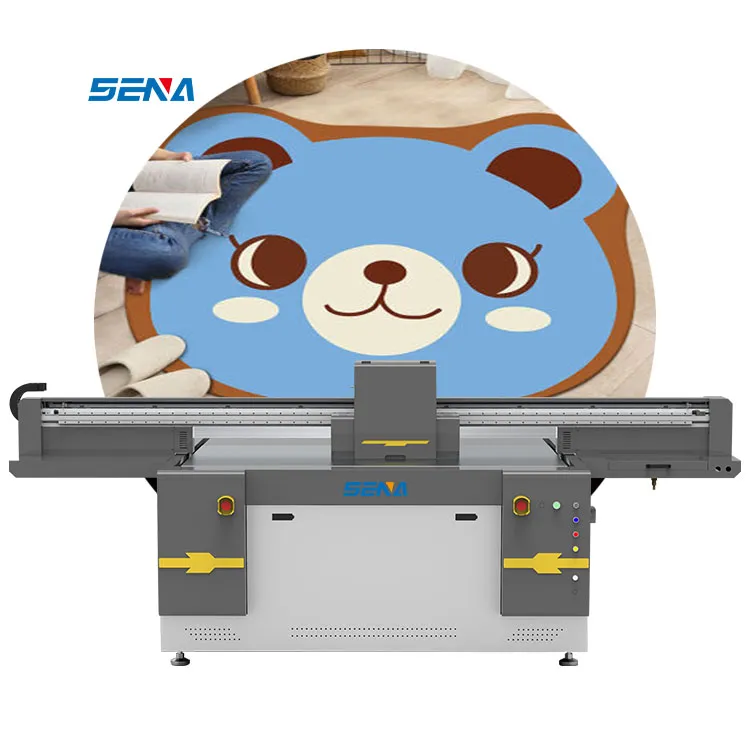 ໂຮງງານຂາຍໂດຍກົງ Wide Format LED Curing Acrylic Printing Machine Ricoh Gen5 Print Head UV Flatbed Printer 1610 uv printing