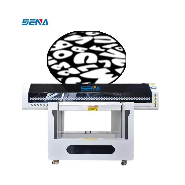 Factory High Speed 9060 Best New Products UV Printing Machine For Glass Bottle Mug Phone Case Flatbed UV Printer