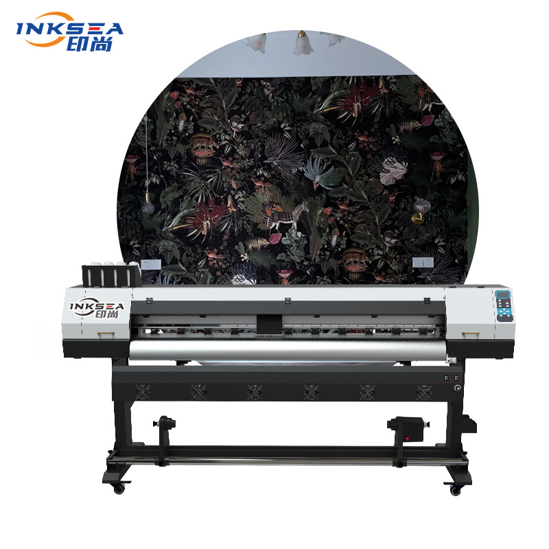 Kahe Epsoni prindipeaga kohandatavate laiformaatprinterite tehasetootmine klaviatuuripadjandite nahast tekstiilkangaste jaoks