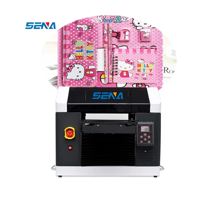 Flagship Eco Friendly Digital 30*45cm A3 A4 Size LED Heat Press UV Flatbed Printer For Glass Wood Metal PVC Acrylic Industry