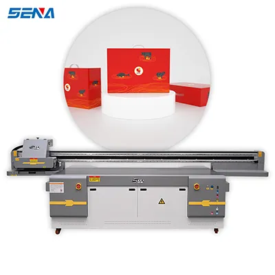 Mesin Cetak Bahan Datar 2513 Printer UV Inkjet GEN6 Kepala Cetak 2500*1300Mm Mesin Cetak Digital Format Besar