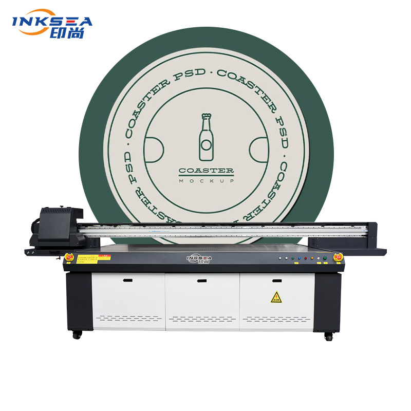 Printer Inkjet Multifungsi Panel Datar Ukuran A0 dengan Kepala Cetak Epson I3200 dengan Pernis 5 Warna untuk Kaca Plastik Karton