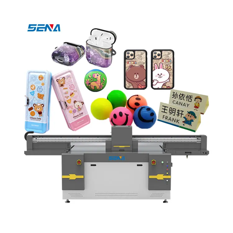 Flatbed Inkjet Printer Industrial Use 1610 Economical Large Format Printing Machine for 3D Wallpaper Car Paste Fabric Leather