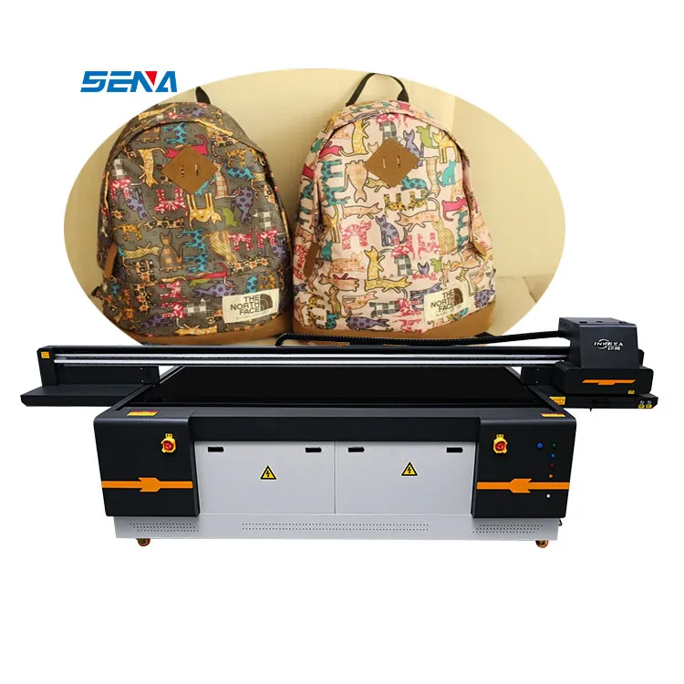 Flatbed UV Printer 2 Kepala 2513 3D 4X8 A3 Iklan Hitam dan Putih Harga Mesin Cetak Digital untuk Kain Kulit