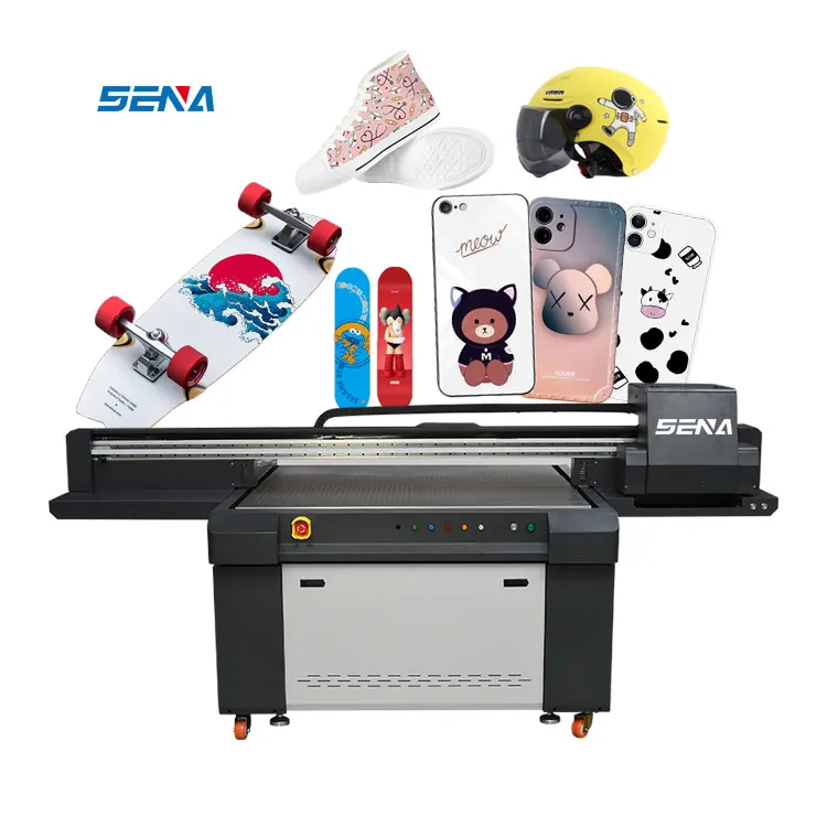 Mesin Cetak 3D Digital A2 A3 A4 Otomatis Penuh 1390 Printer Flatbed Inkjet UV Tekan Universal Mesin Cetak Industri