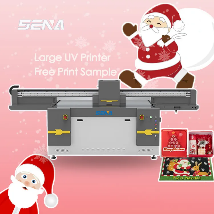 Full Automatic UV Inkjet Flatbed Printer Digital Fast Speed Print