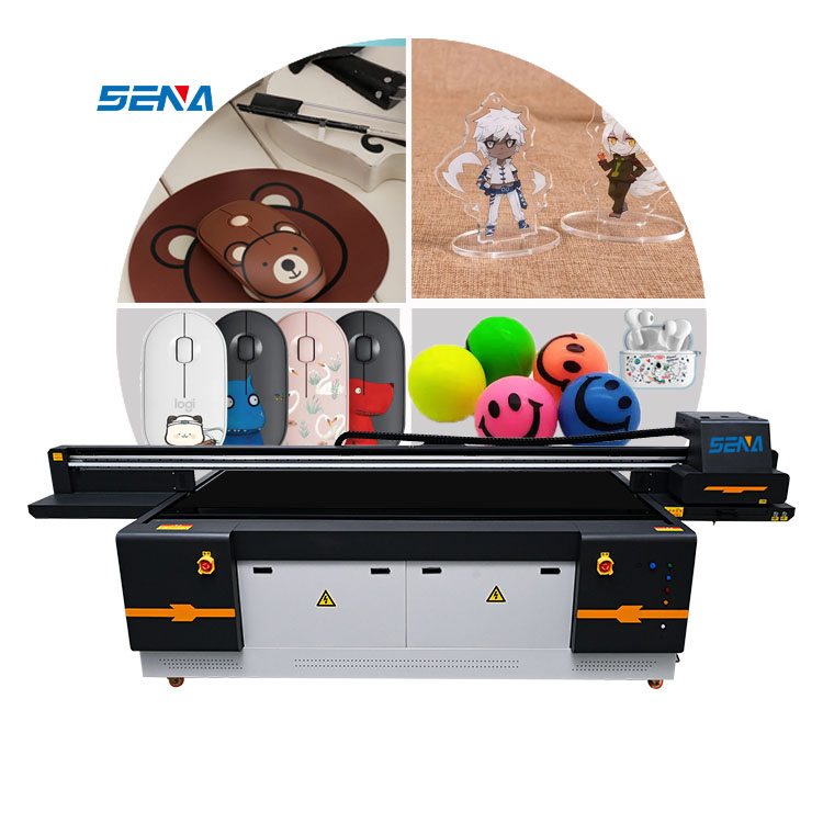 Fully Automatic 2.5*1.3m Industrial Printing Machine 3D Large Format Inkjet UV Printer for Sticker Glass Wood Acrylic Phone Case