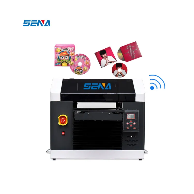 Golf Ball Printing High Resolution Mini Digital UV Printer for Label Sticker Printing