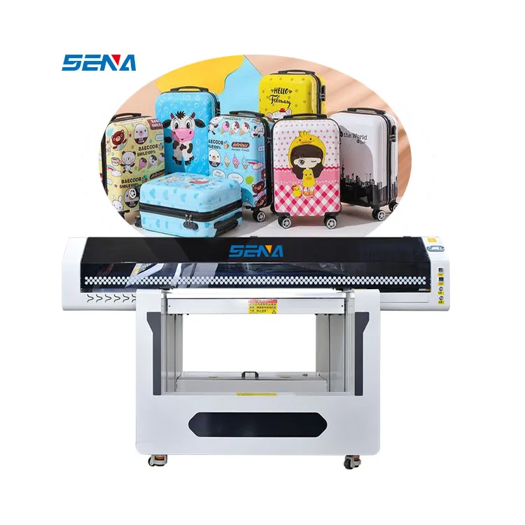 Good condition 9060 Flatbed UV Printer XP600 Print Head UV Inkjet Printer for printing silicone case pad Sale price