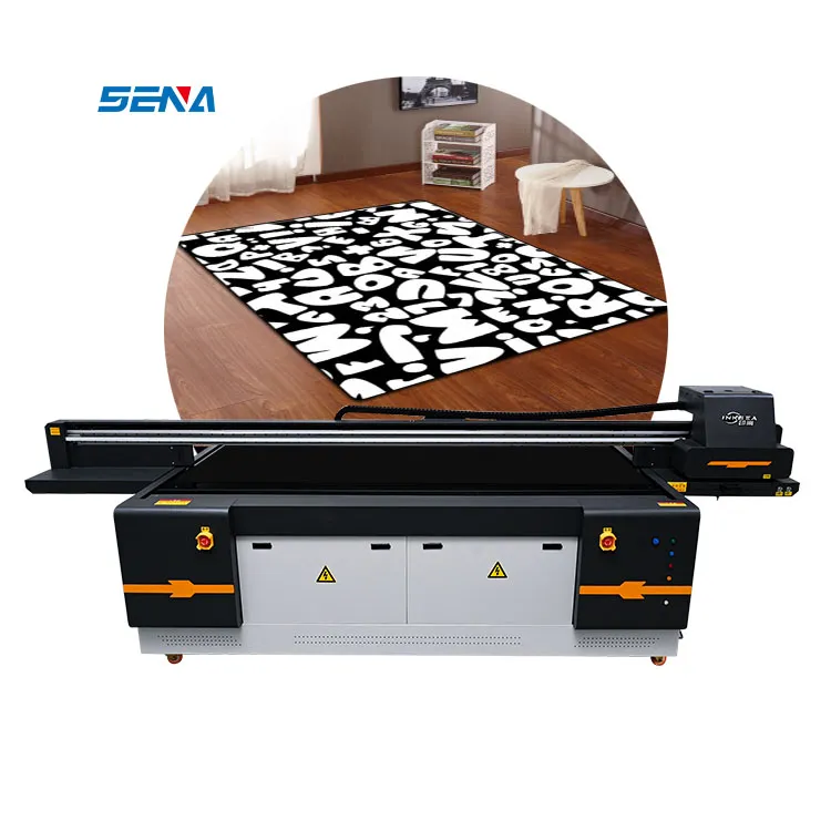 Harga Bagus 8 Warna Tinta Putih Ubin Keramik 3D UV Printer Flatbed 2513 Printer Uv dengan Nosel Ricoh G5 G5i