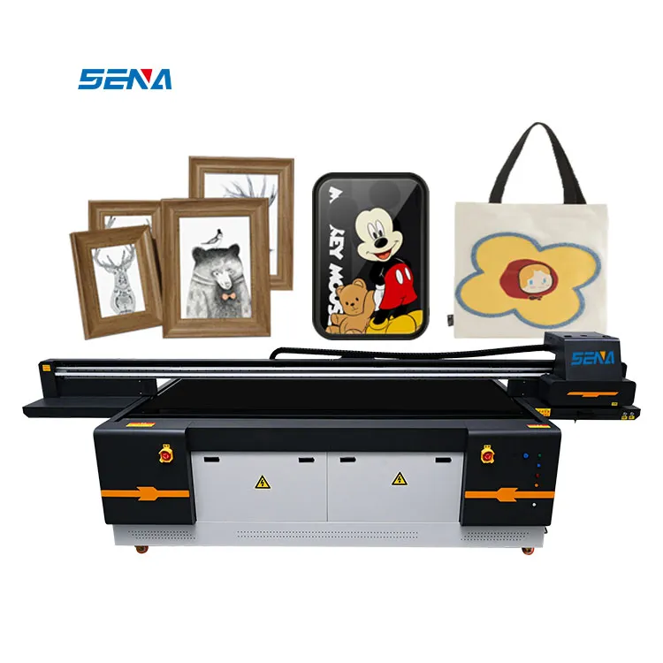 Heat Press All in One Large Format Printer 2513 UV Inkjet Flatbed Printer Varnish for 3D Phone Case Label Glass Acrylic PVC Card