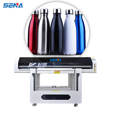 High efficiency 90*60CM new technology digital UV printer Flat screen printer Epson i3200 print head for mobile phone case