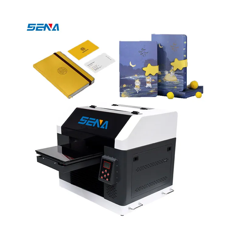 Printer UV Mini Berkinerja Tinggi Printer Flatbed Tinta UV Kecil A3 3045 Kecil untuk Printer Casing Ponsel Digital Media Pelarut Ramah Lingkungan