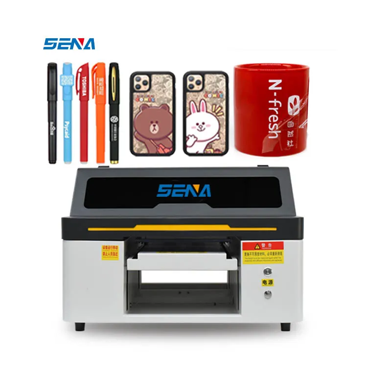 Printer flatbed uv 3045E ekonomis digital presisi tinggi di rumah, efisien, cepat, dan berkualitas tinggi