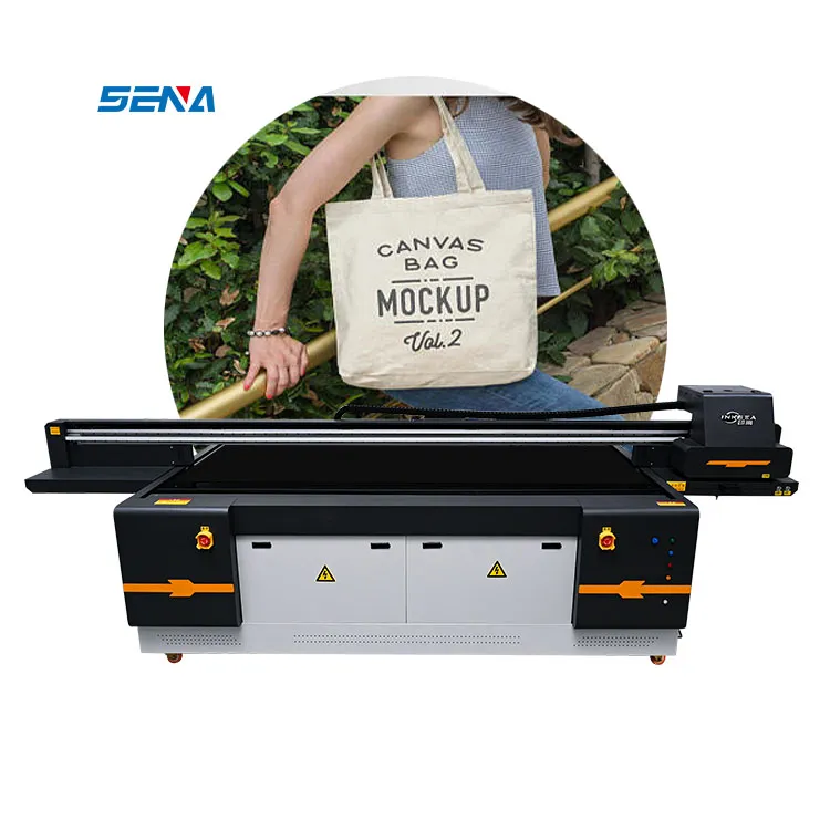 Mesin Cetak Digital Format Besar Printer Flatbed UV 2513 Kualitas Tinggi untuk Casing Ponsel Akrilik Kustom Pena Kartu PVC Golf