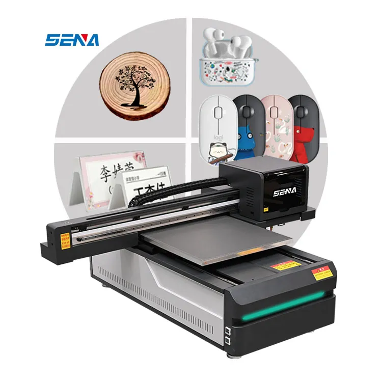 High quality 6090 size A2 Uv printer inkjet printers digital uv printing machine with 1-3 heads