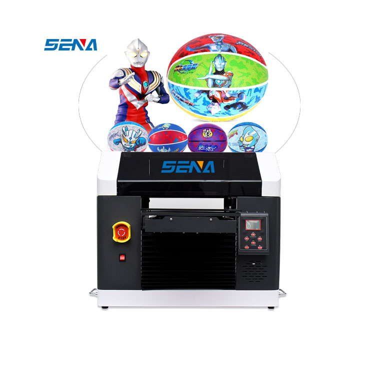 High quality newest A3/A2 mini uv flatbed printer for glass bottle 360 Degree rotary customize