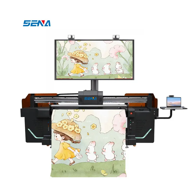 High Resolution 3D UV Inkjet Flat Large Format Printer Machine for Advertising Industry Colorful Poster Sign Picture Wallpaper