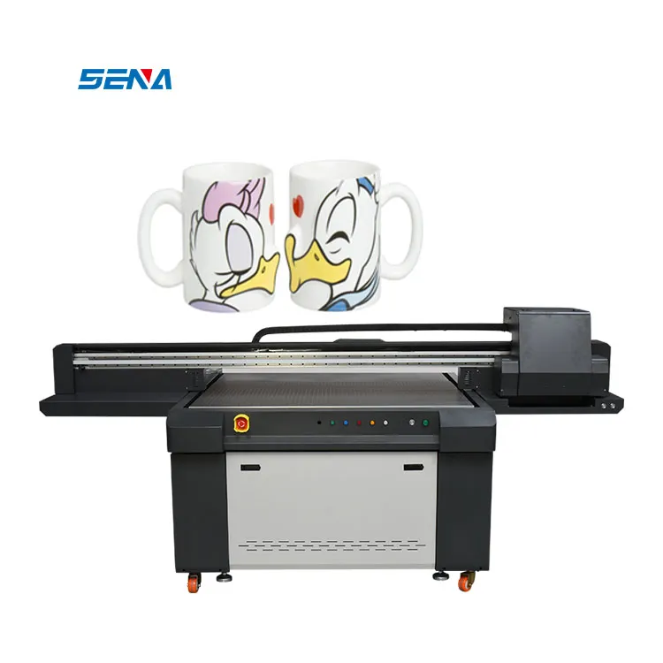 Printer Flatbed UV Digital Multifungsi Format Besar 1300*900Mm Kecepatan Tinggi dengan Casing Ponsel Tas Kanvas Kaca Baja Tahan Karat