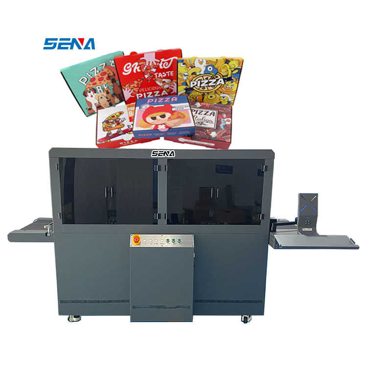 High Speed Carton Logo Printing Machine Fully Auto Corrugated Carton Printer for Lunch Box Carton Portable Paper Bag Pizza