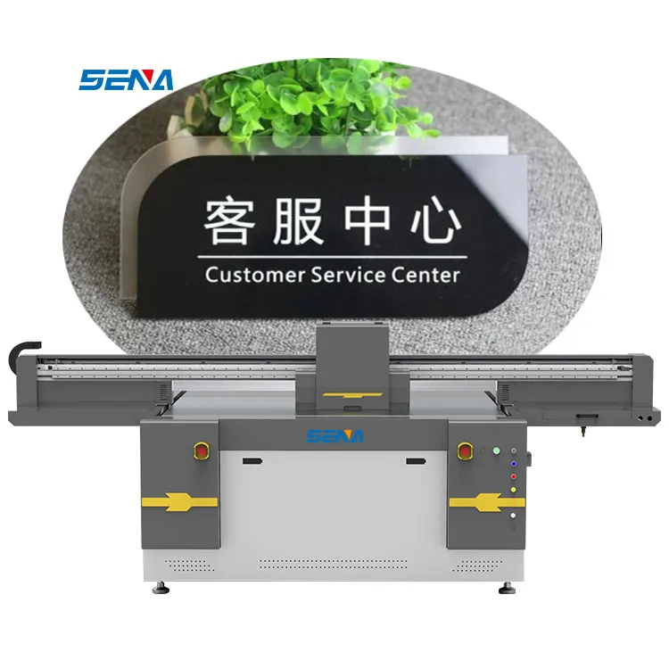 High speed large format label inkjet card SENA 1390 achi a3 uv printer