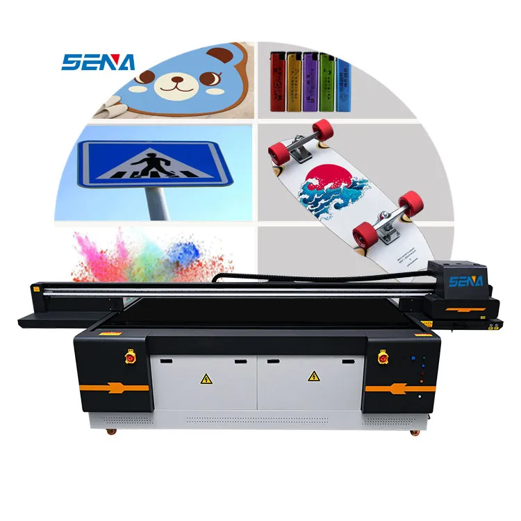 Hot Selling High Quality UV Printer 2513 Digital CMYKW+Varnish Inkjet Flatbed Printer for Acrylic Wood Panel Glass Acrylic