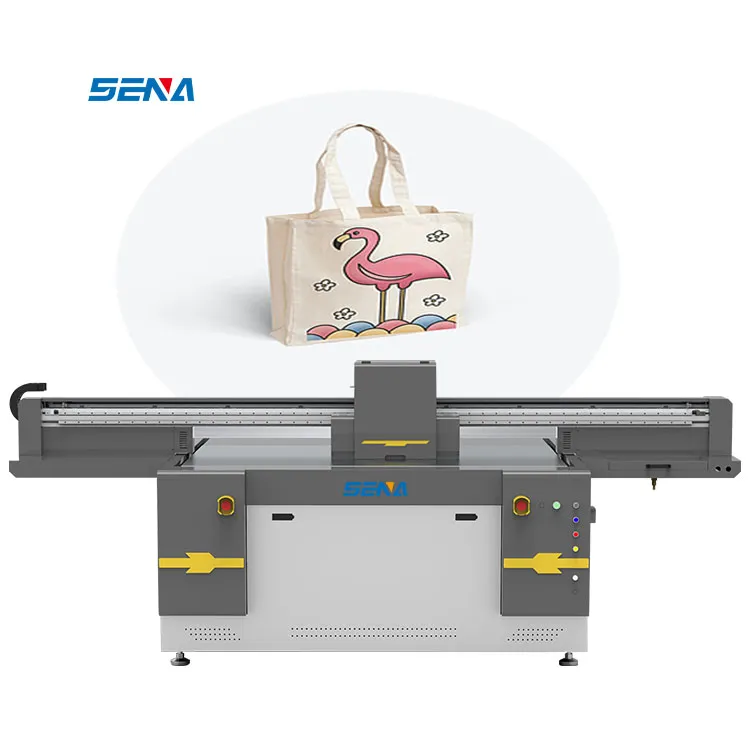 Mesin Cetak Industri Format Besar 1610-SENA UV Printer Flatbed Kaca, Keramik, Kayu, Pvc, Printer UV Akrilik Baru