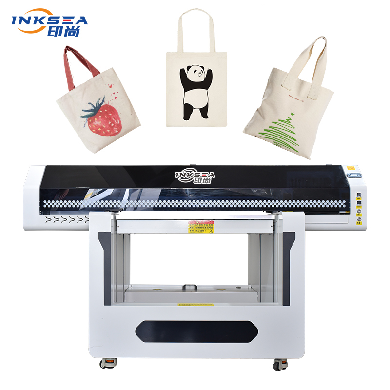 Printer Digital Inkjet 9060 Ricoh G5 Nosel CMYK + WV Pabrik Cina untuk Keramik Kayu PVC Kaca Logam Akrilik