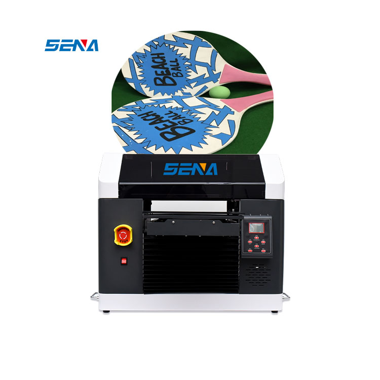 Inkjet Flatbed UV Printer A3 Small Business Machine Ideas Stickers Desktop Varnish UV Printer