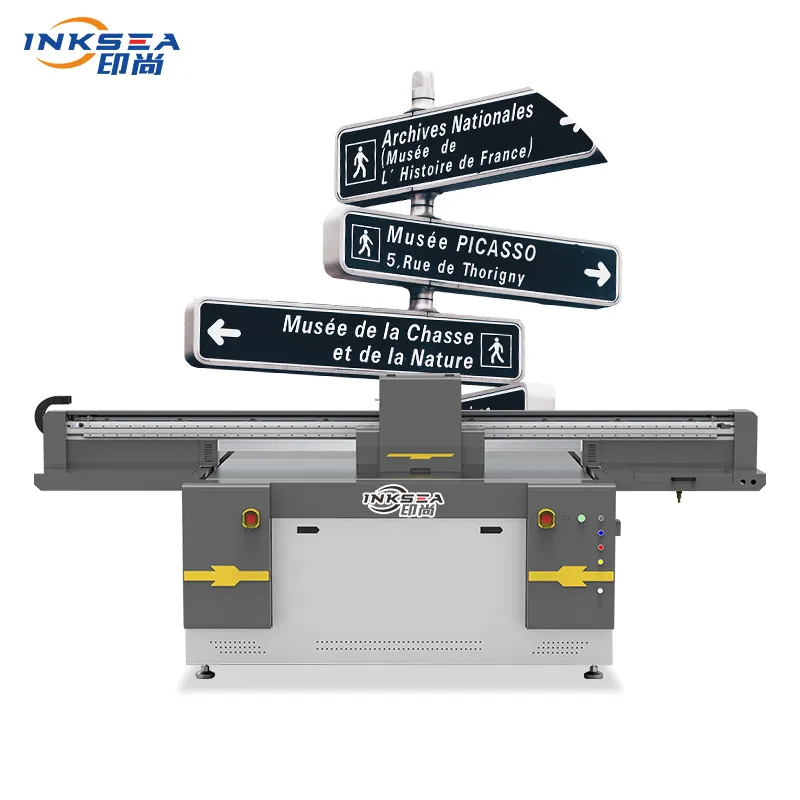 Printer Flatbed Inkjet Uv Digital 160X100Cm Format Besar dengan Casing Ponsel Relief 3D Printer Kartu Cup Logam Akrilik