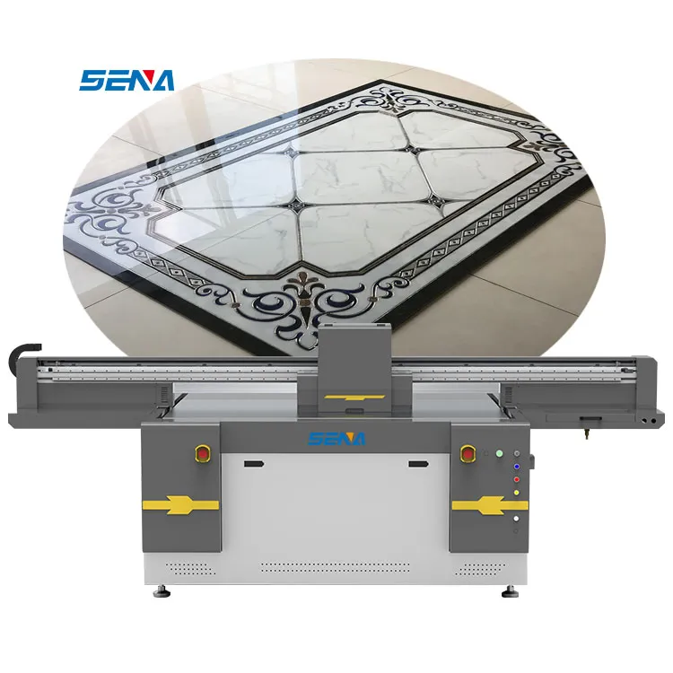 Format Besar 1610 -SENA 3d UV Mesin Cetak Datar Tempat Tidur Printer Flatbed untuk Busa PVC Cetak Printer Pernis UV