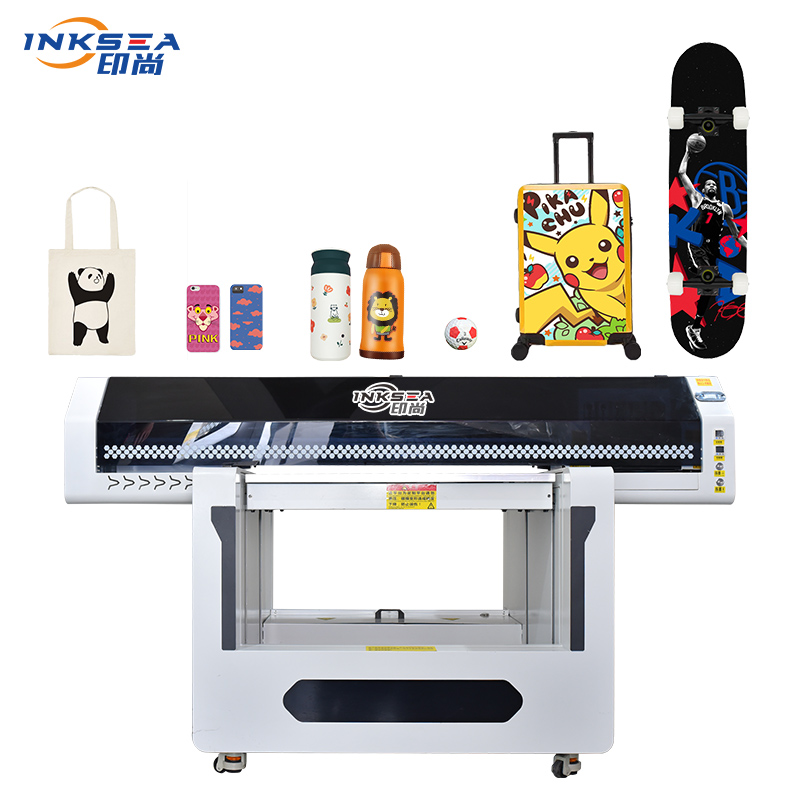 دستگاه چاپ دیجیتال با فرمت بزرگ 90 * 60 سانتی متر برای مشاغل کوچک برای چاپگر تخت UV کارت شناسایی گلدان کفش DIY
