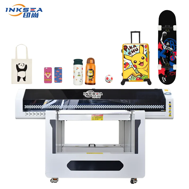 Mesin cetak digital format besar 90*60CM untuk usaha kecil untuk printer flatbed UV kartu ID vas sepatu DIY