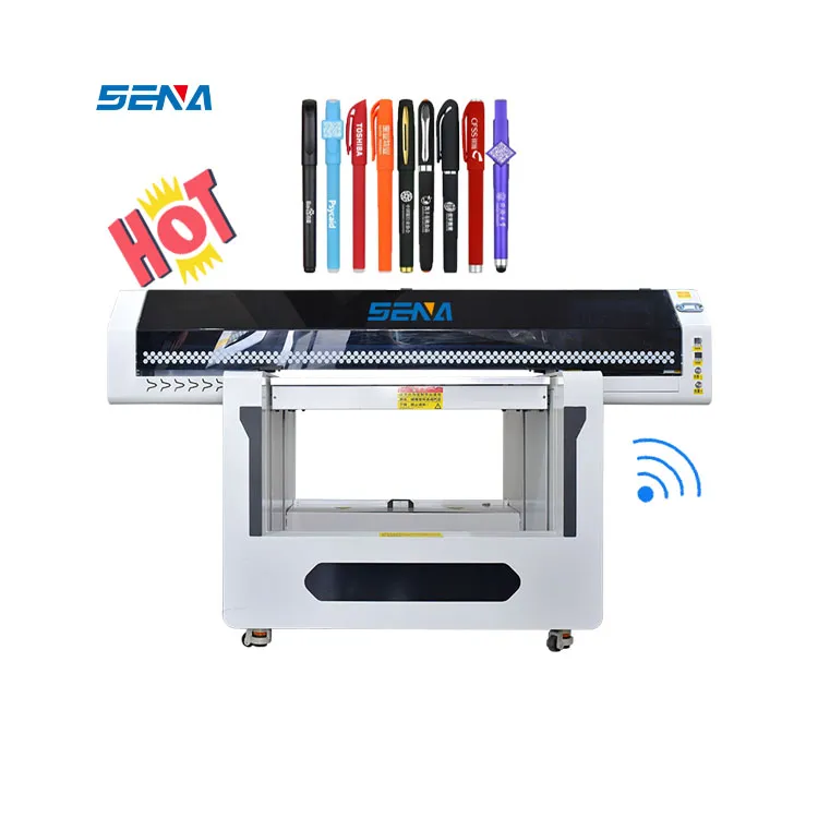 Printer Format Besar 9060 Printer Flatbed Pelarut Lemah 2-3 G5 G5I Kepala untuk Batu Kayu Akrilik PVC Kotak Akrilik