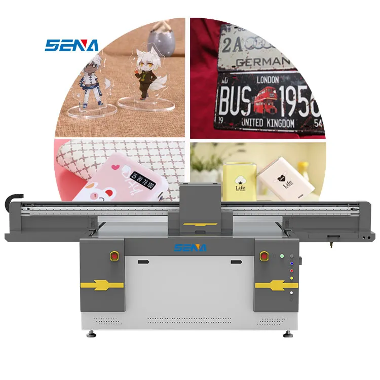 Printer Flatbed UV Inkjet Format Besar 1610 3D Mesin Cetak Inkjet UV Sepenuhnya Otomatis untuk Bahan Kaca Akrilik PVC KT PU