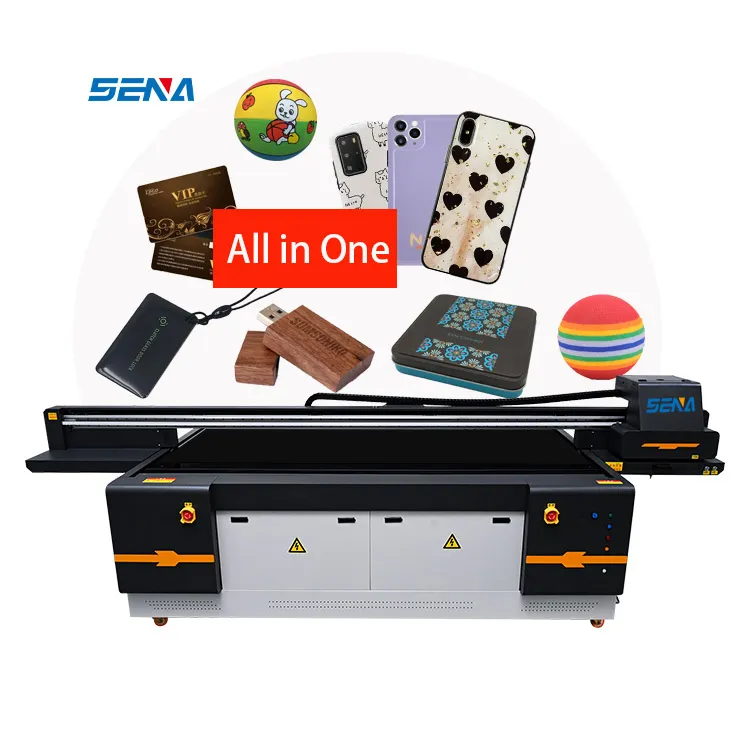 Large Format UV Inkjet Flatbed Printer Digital Printing 3D with Epson XP600 Head for PVC Wood Glass ID Card Tile Phonecase Metal