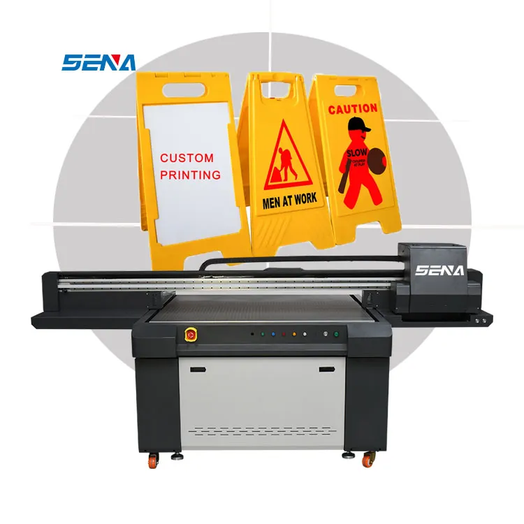 LED 130*90Cm Printer Digital Format Besar Inkjet UV DTF Printer Flatbed untuk Menyesuaikan Casing Ponsel Akrilik Kartu PVC Pena Golf