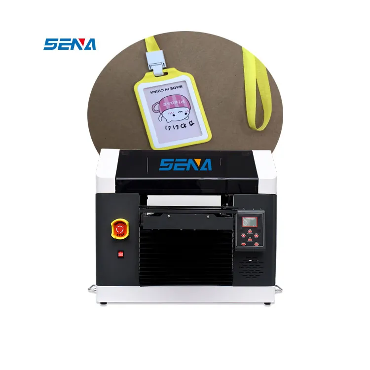 Mini New Model Quick Speed 3045 A3 Small Size UV Inkjet Flatbed Printer for Self-adhesive Labels Cup Wrap Sticker